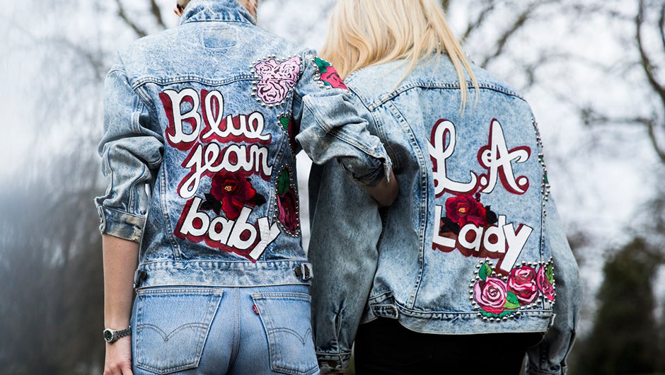 Embroidered Denim Jacket