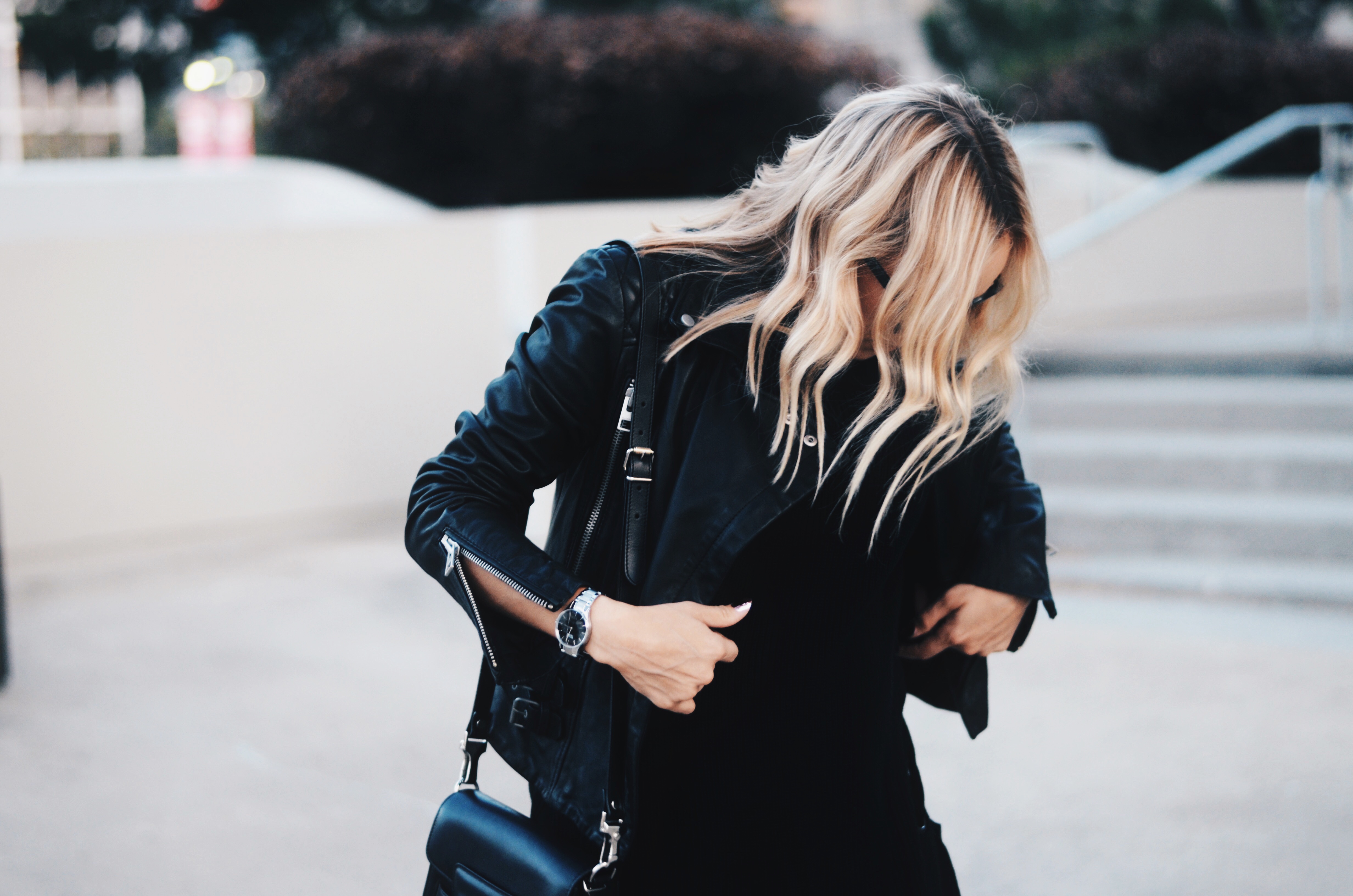 How to style a leather jacket for fall