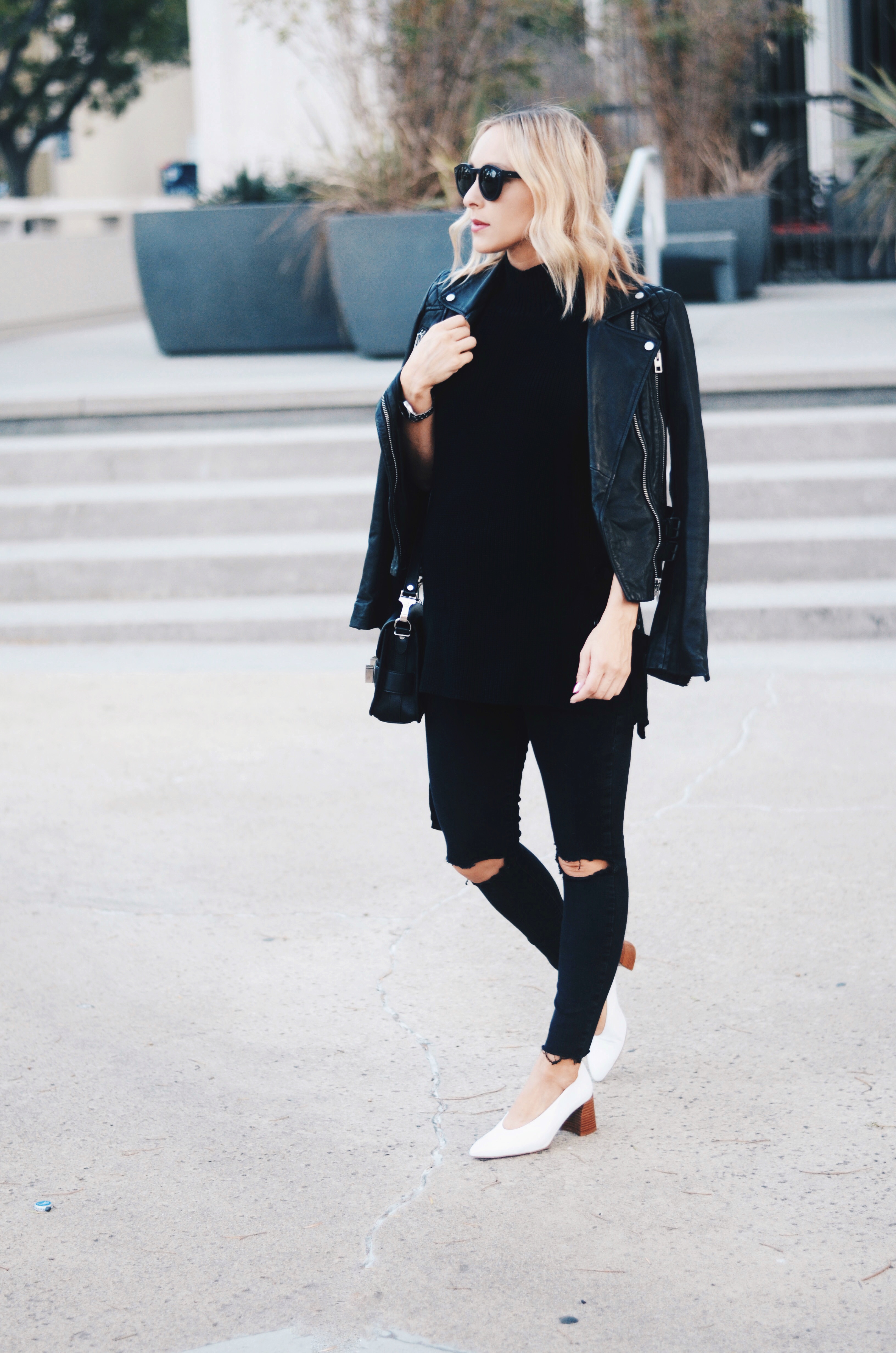 How to style a leather jacket for fall
