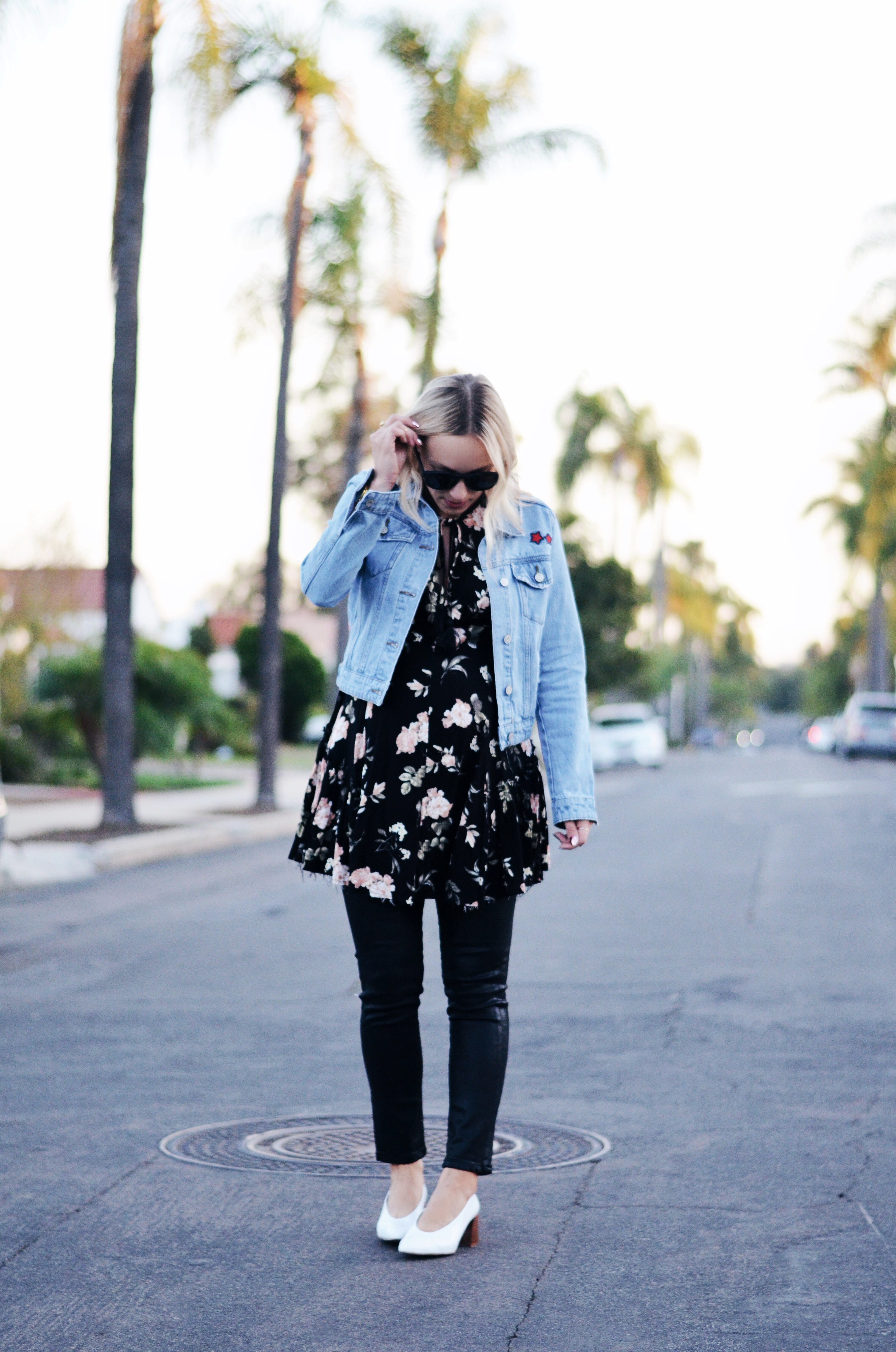 Blogger Street Style Denim Jacket