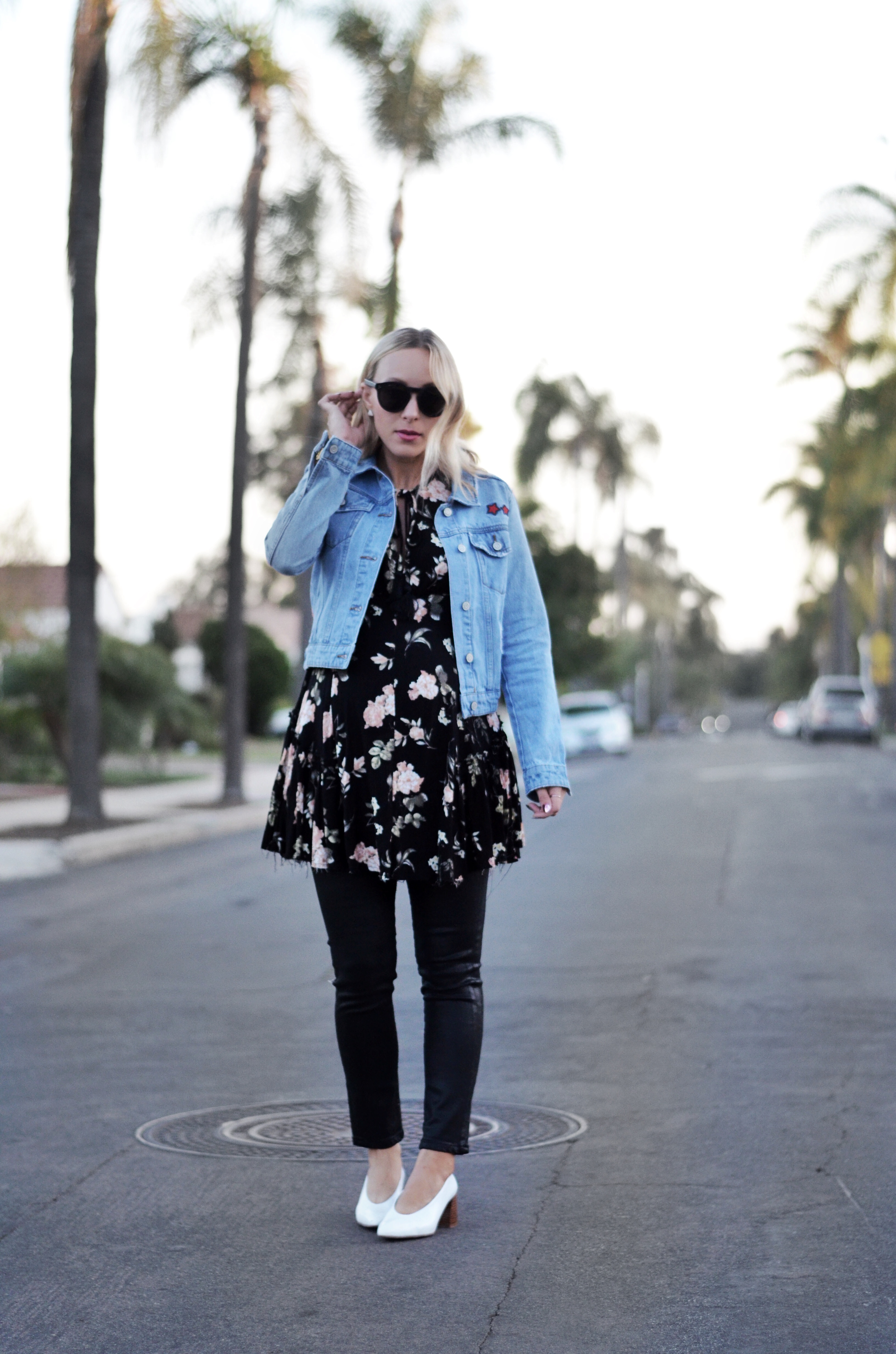 Blogger Street Style Denim Jacket
