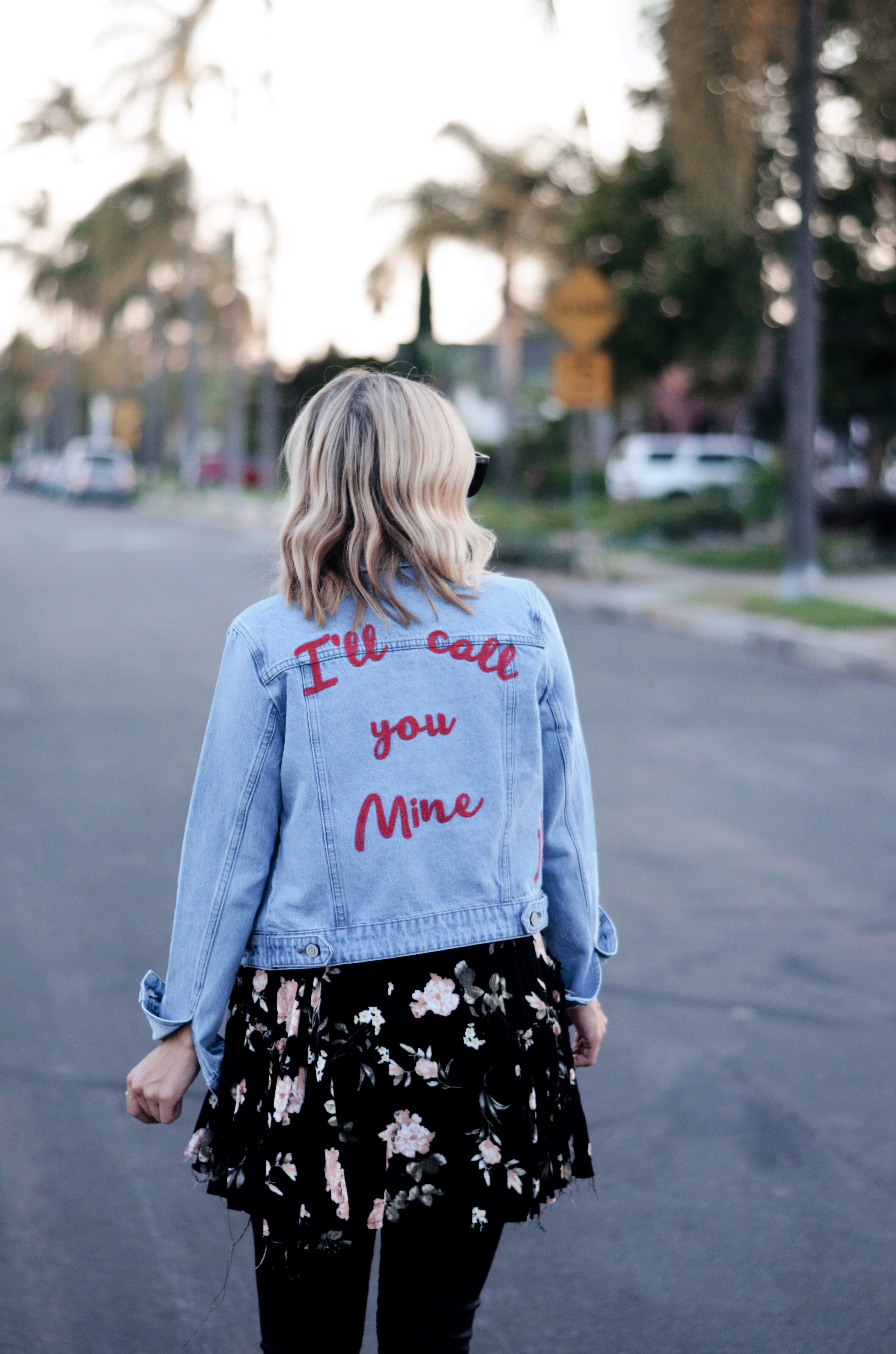 embroidered denim jacket