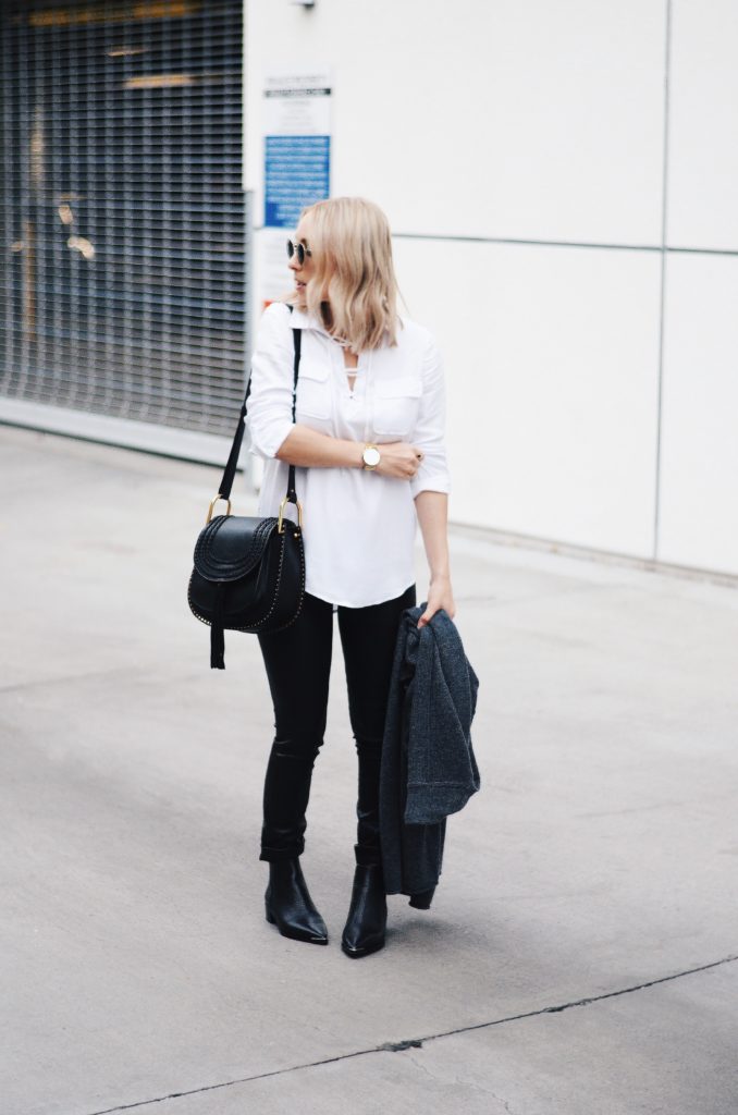 blogger street style chloe bag