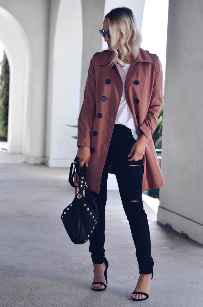 Cute trench coat for fall