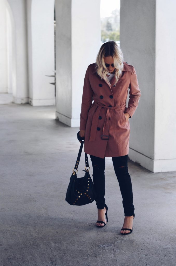 Cute trench coat for fall