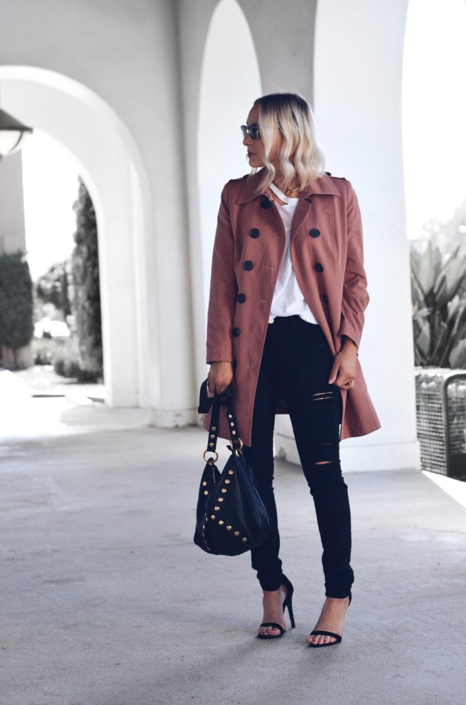 Cute trench coat for fall