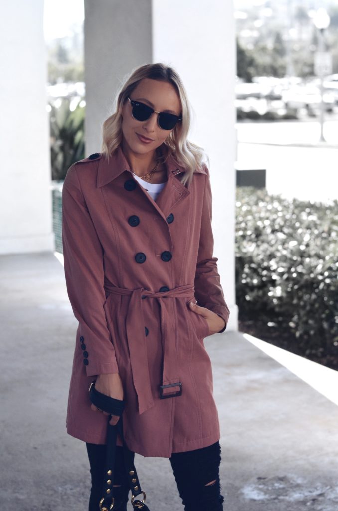 Cute trench coat for fall