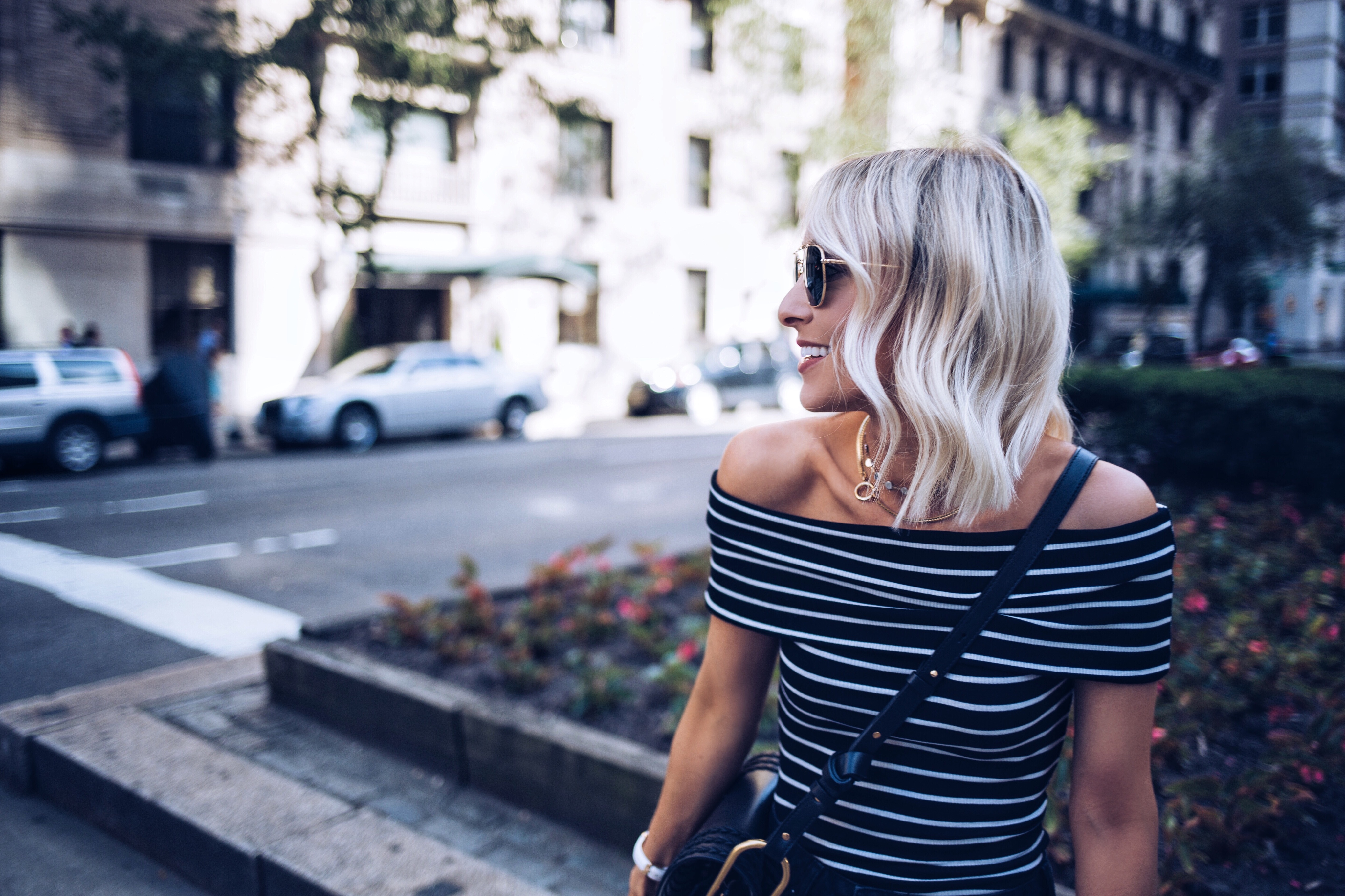 Off the shoulder top