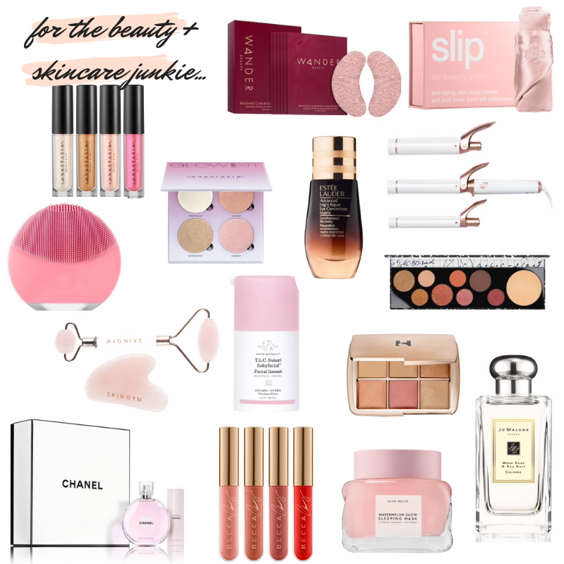 gift guid for her beauty products 2018
